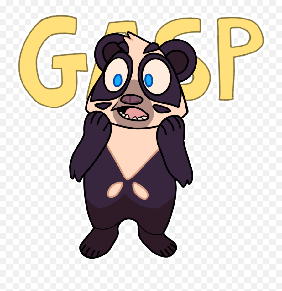 Gasp Emoji By Zanyfeatherbrain - Fur Affinity Dot Net,Brain In Emoji