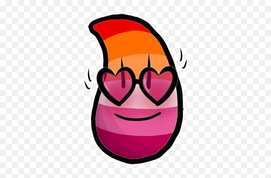 Les Bean - Lgtb Sticker Pack Stickers Cloud Emoji,Bean Emoji