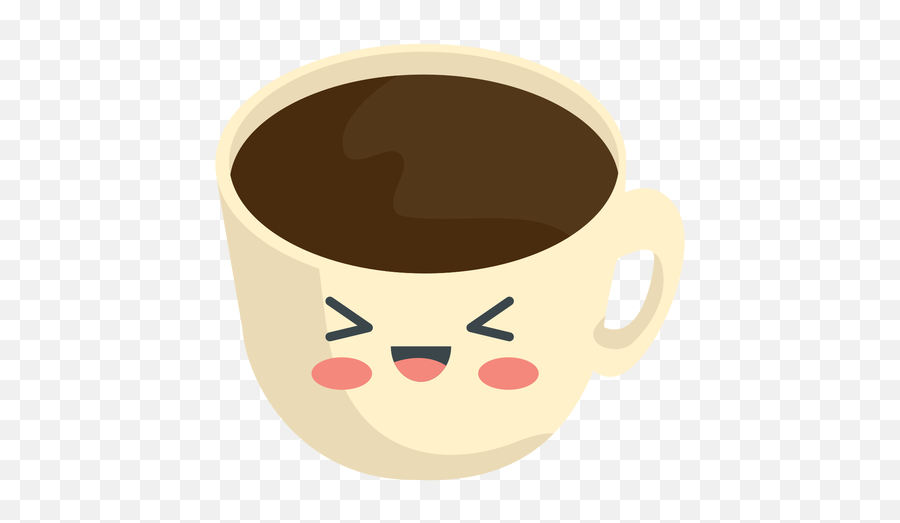 Kawaii Coffee Cup - Taza De Cafe Kawaii Emoji,Coffee Cup Emoji