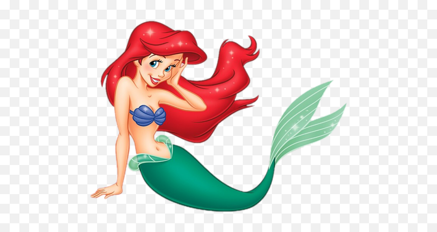 Little Mermaid Wallpaper - Little Mermaid Cartoon Characters Emoji,Disney Emoji Fabric