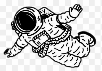 Space Spaceman Galaxy Stars Alien - Aesthetic Astronaut Transparent Emoji,Space Man Emoji