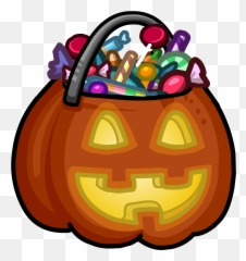 Ghost Clipart Trick Or Treat Ghost - Halloween Candy Basket Png Emoji,Trick Or Treat Emoji