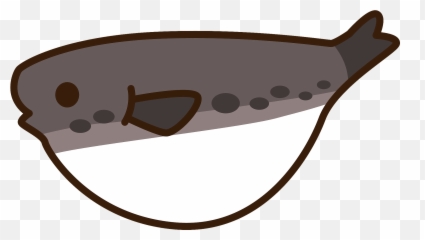 Japanese Pufferfish Clipart - Fish Emoji,Pufferfish Emoji