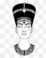 Hieroglyphics Sticker - Nefertiti Desenho Emoji,Hieroglyphics And Emojis Meme