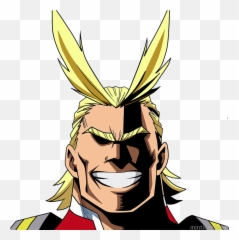 Hd Allmight Discord Emoji - All Might Face Transparent,Voice Emoji