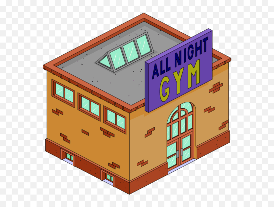 Homer Simpson - Simpsons Tapped Out All Night Gym Png Simpsons Gym Png Emoji,How To Make Homer Simpson Emoticons