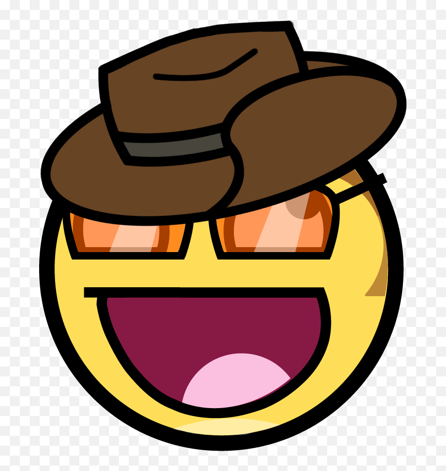 The Most Awful Shitty Emoticon Posted - Tf2 Awesome Face Emoji,Sniper Emoji