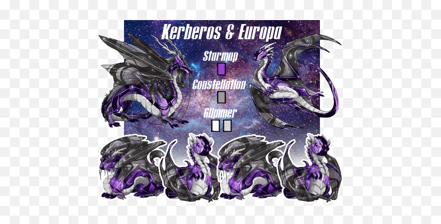 Starcon Asexual Pride Space Ace Dragons For Sale - Dragon Emoji,Ace Flag Emoji
