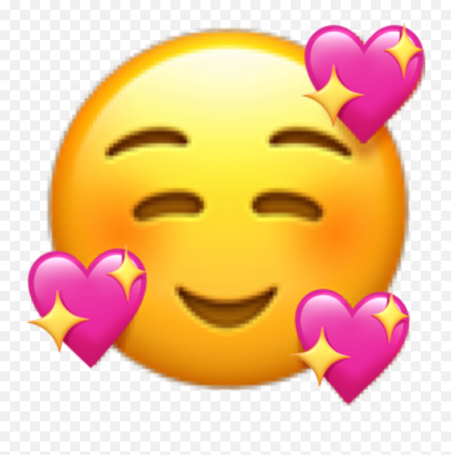 Wholesome Heart Emoji Sticker By Thom - Pink Iphone Heart Emoji,Wholesome Heart Emoji Memes