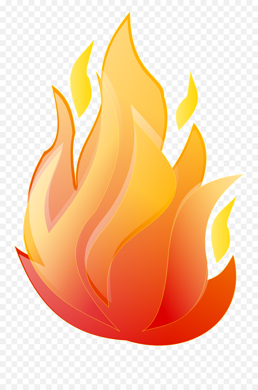 Flames Clip Art Vector Download At Image 9 - Clipartix Animated Transparent Background Fire Emoji,Flaming Hot Emoticon
