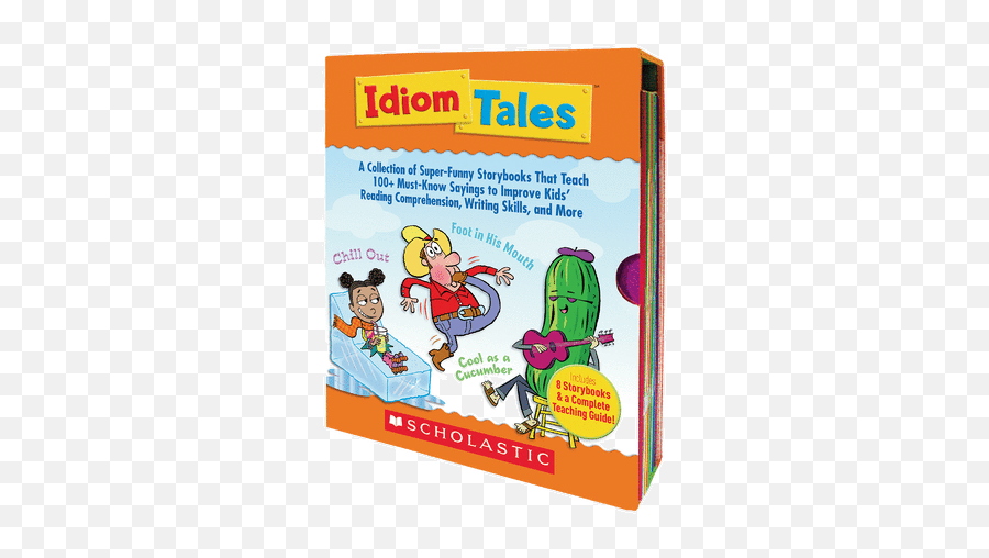 Idiom Tales - Scholastic Idiom Tales Emoji,3rd Grade Children Books Related To Expressing Emotions