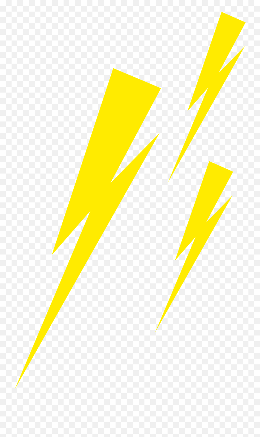 Lightning Strike Clipart Free Download Transparent Png - Vertical Emoji,Lightning Bolt Emoji .png