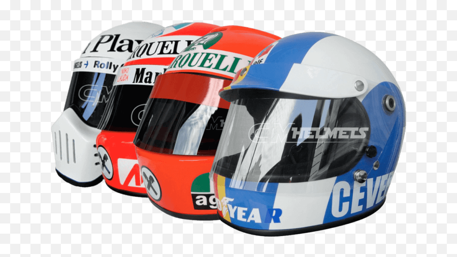 Formula 1 Nascar And Indycar Drivers Replica Helmets - Cm Motorcycle Helmet Emoji,Phillips Emotion Helmet