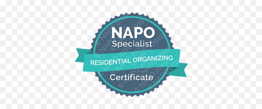 Specialist Certificates - Napo Residential Organizing Specialist Certificate Emoji,Emotion Management Worksheet