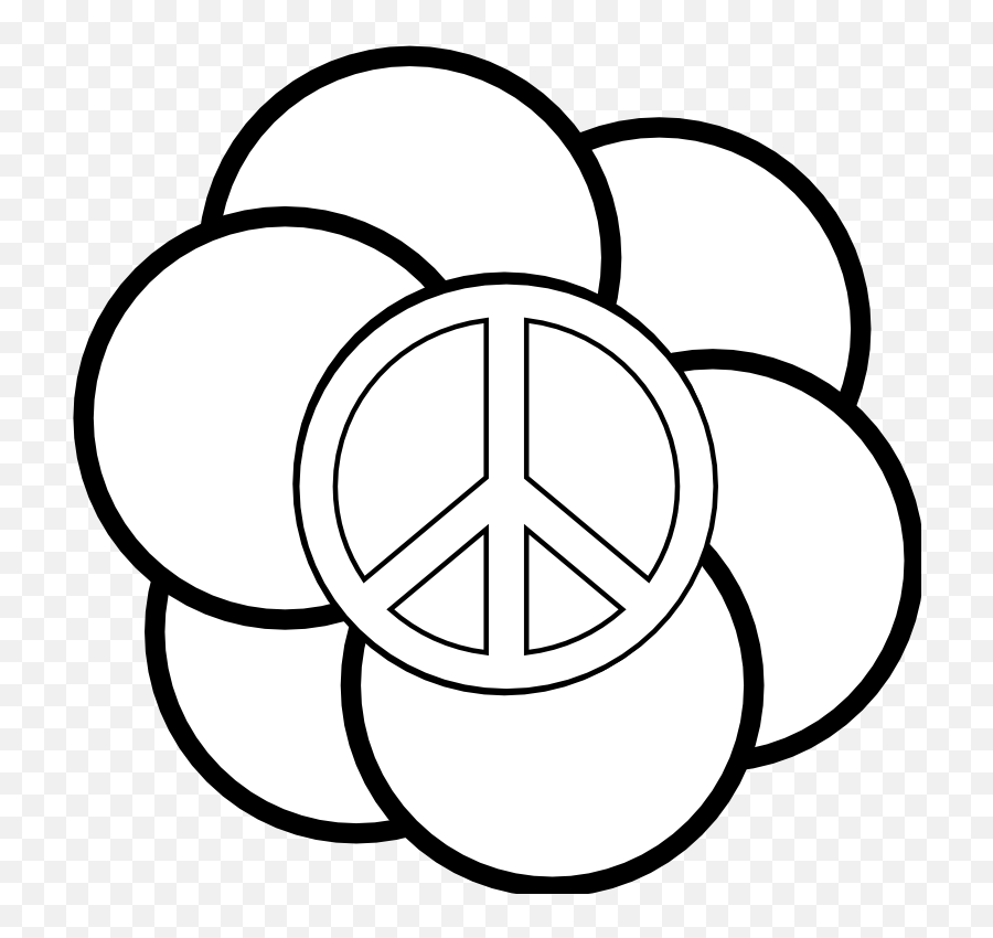 Peace Symbols - Peace Symbols Emoji,Peace Sign Emoji Black And White