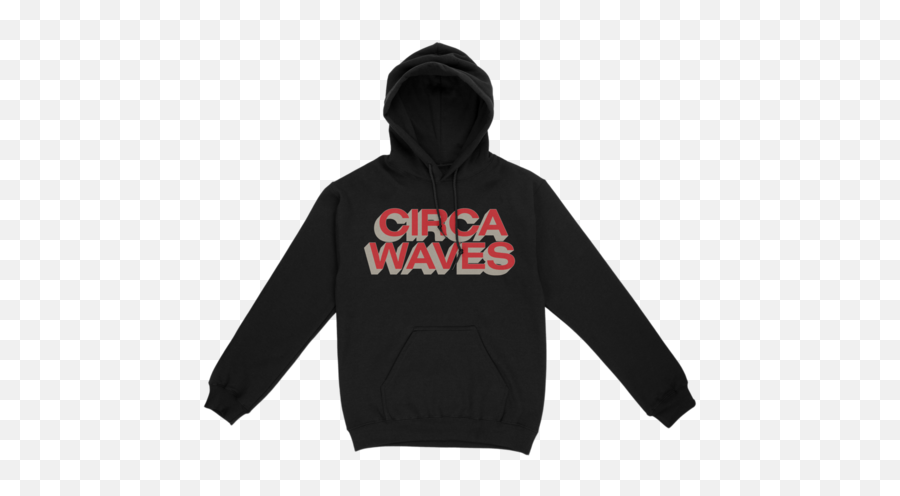 Black Shadow Logo Pullover Hoodie Circa Waves Uk - Corpse Husband Hoodie Emoji,Wave Of Emotion Pullover