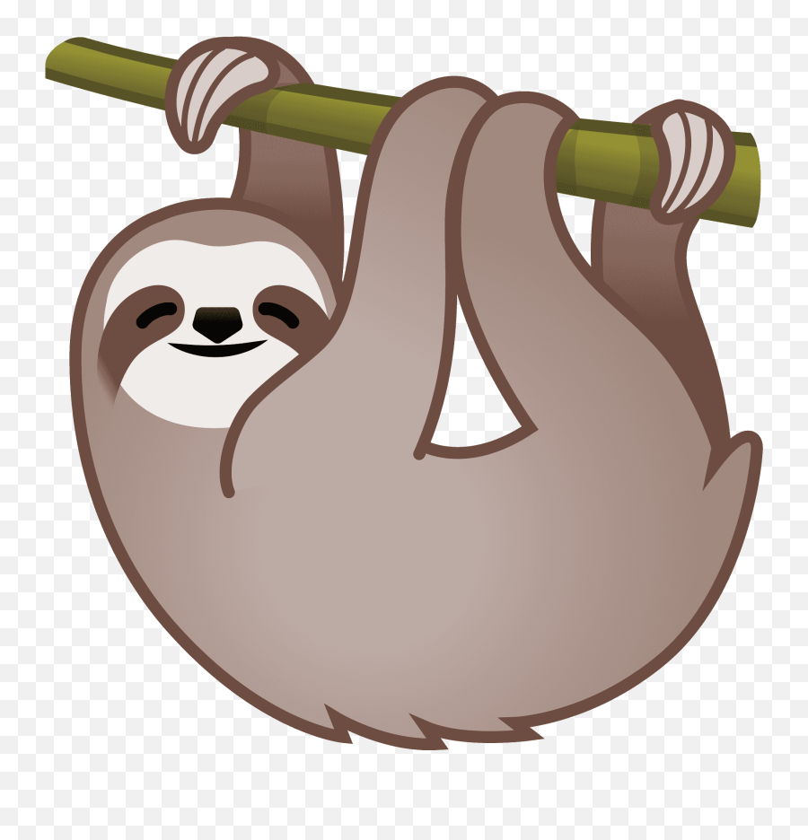 Sloth Emoji Clipart Free Download Transparent Png Creazilla - Sloth Emoji,Bear Emoji