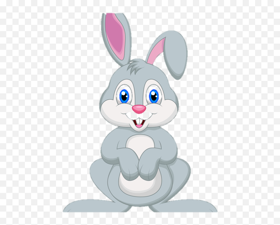 Infantil - Cartoon Gray Easter Bunny Emoji,Jeroglificos Emoticons