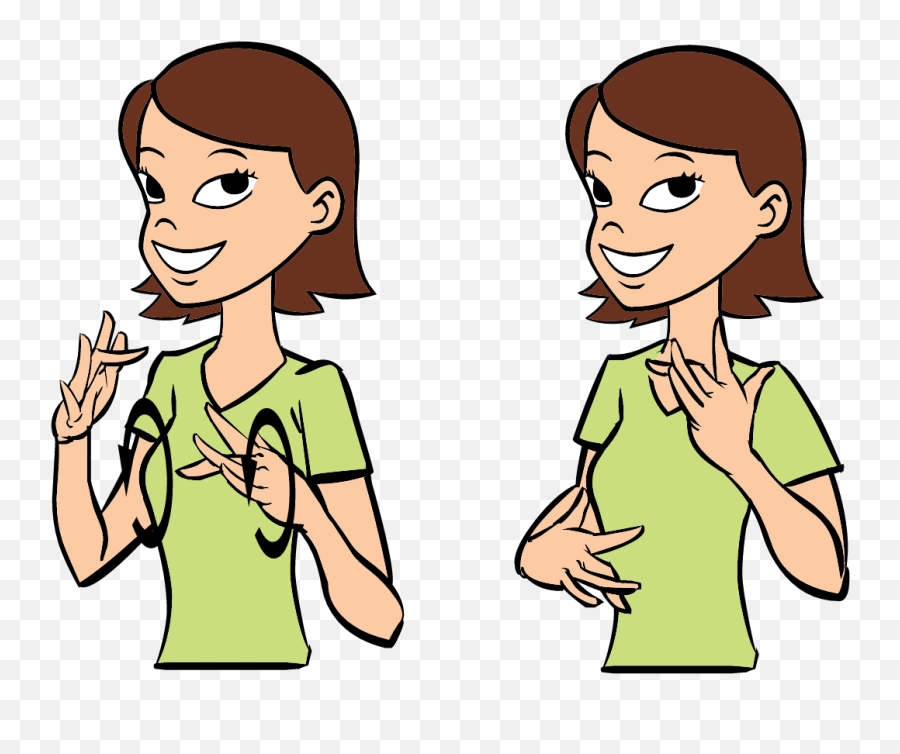 Excited - Rat In Sign Language Emoji,Emotion Flash Cards