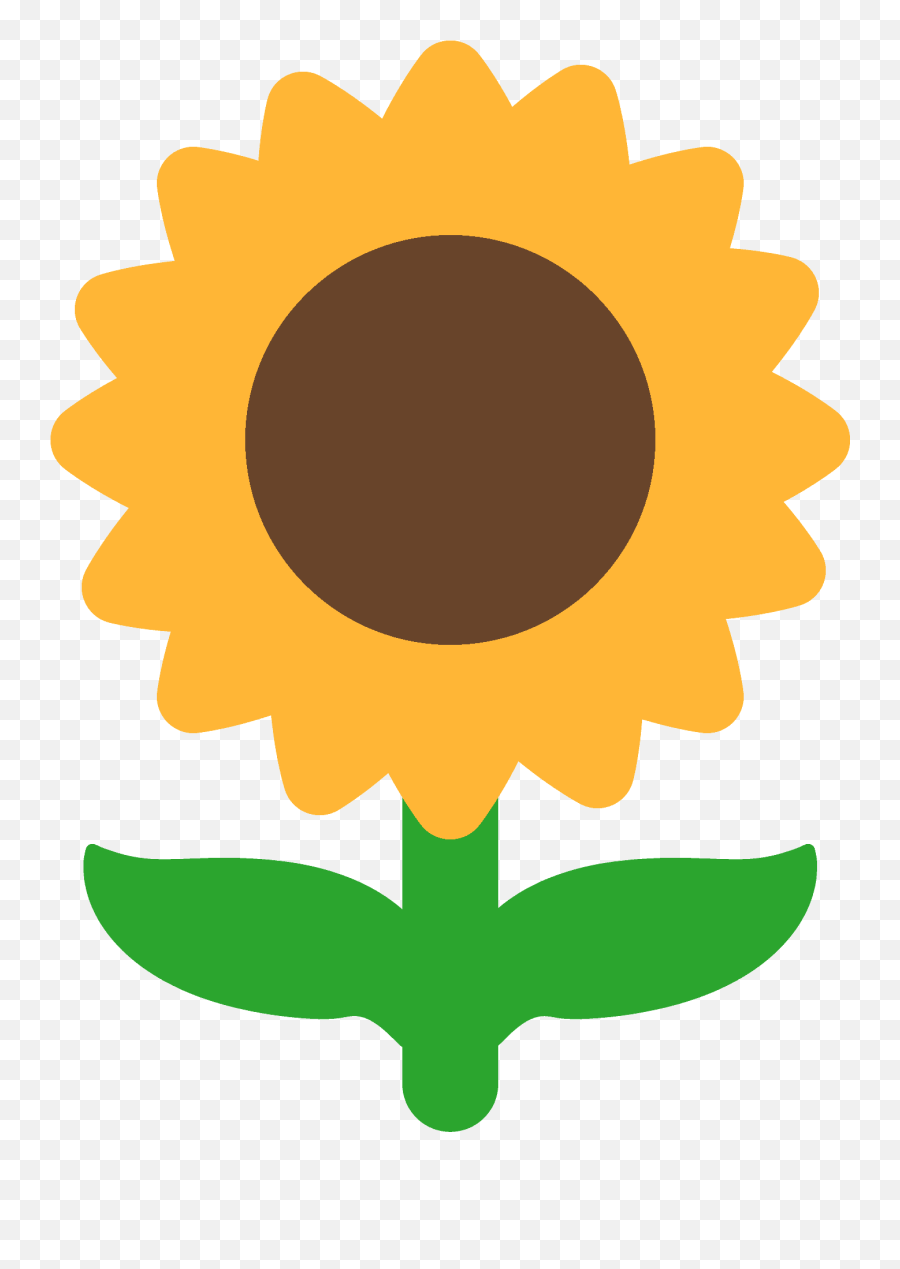 Sunflower Emoji - Cute Flower Icon Pink,Sunflower Emoji