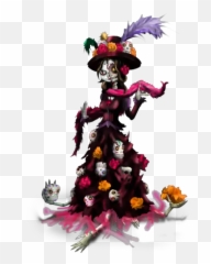 Día De Los Muertos Stickers Para Whatsapp - La Calavera Catrina Painting Emoji,Dia De Los Muertos Emojis