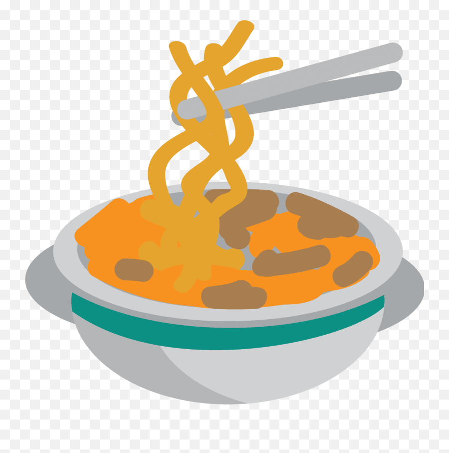 Steaming Bowl Emoji Clipart - Bowl,Ramen Emoji