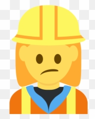 Woman Construction Worker Emoji Meaning - Emoji Ingeniera,Construction Emoji