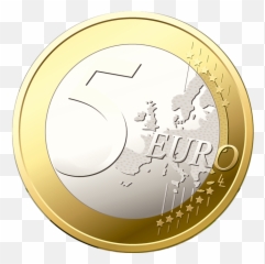 Money Face Emoji - Size 5 Euro Coins,Money Face Emoji