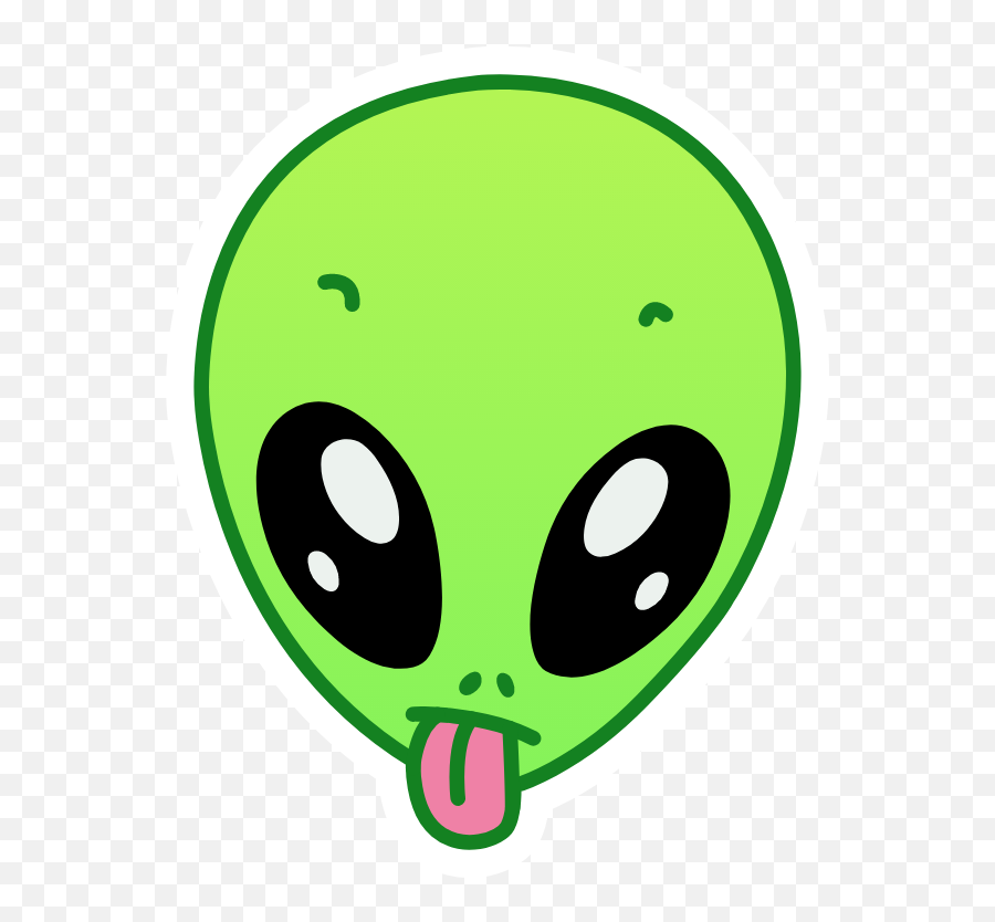Alien Drawings Cute - Cute Alien Face Emoji,Alien Boy Emoticon Tøp