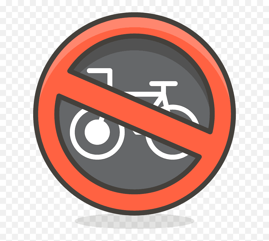 No Bicycles Emoji Clipart Free Download Transparent Png - Language,No Symbol Emoji