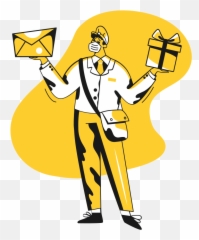 Postman Bring Me A Letter Clipart Illustration In Png Svg Emoji,Wwi Letters Emojis