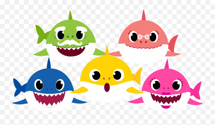 Family Shark Png 03 - Imagens Png Familia Tiburon Png Emoji,Shark Emoticon