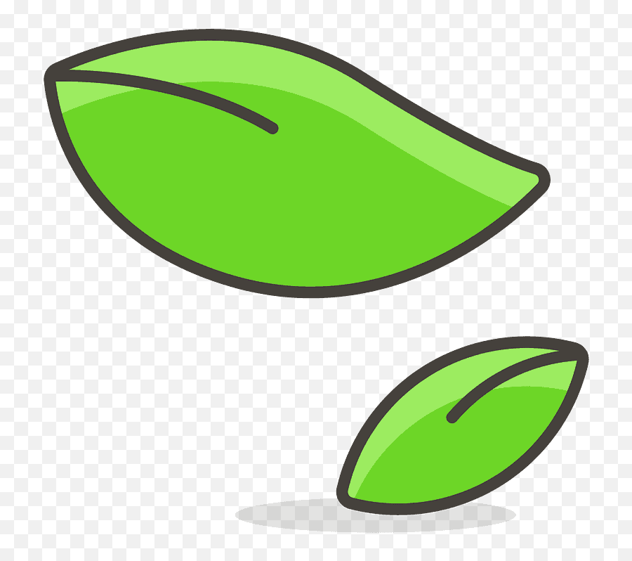 Leaf Fluttering In Wind Free Icon Of - Hoja Emoji,Leaf Emoji