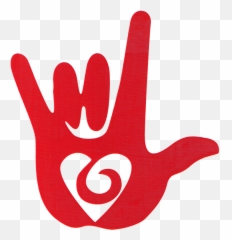 Love You Signs - Love You Sign Language Logo Emoji,Love Is A Petty Bourgeois Emotion