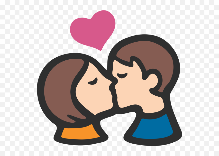 Emoji Kiss Girl Cartoon Nose For Valentines Day - 2000x2000,Emoji Kiss Png