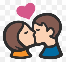 Emoji Kiss Girl Cartoon Nose For Valentines Day - 2000x2000,Emoji Kiss Png