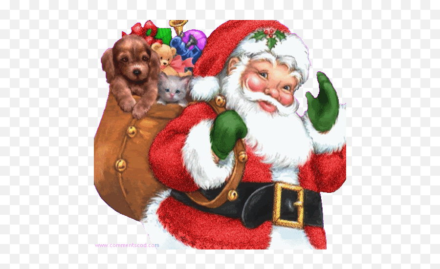 Top Santa Claus Stickers For Android U0026 Ios Gfycat - Santa Claus Images Gif Emoji,Santa Emoji