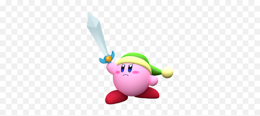 A Brief History Ofkirby - Millenium Kirby Sword Emoji,Moogle Emoticon