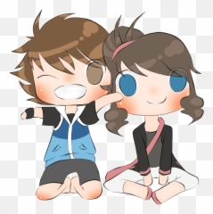 Cute Couples Anime Image - Couples Anime Emoji,Emoji For Couples