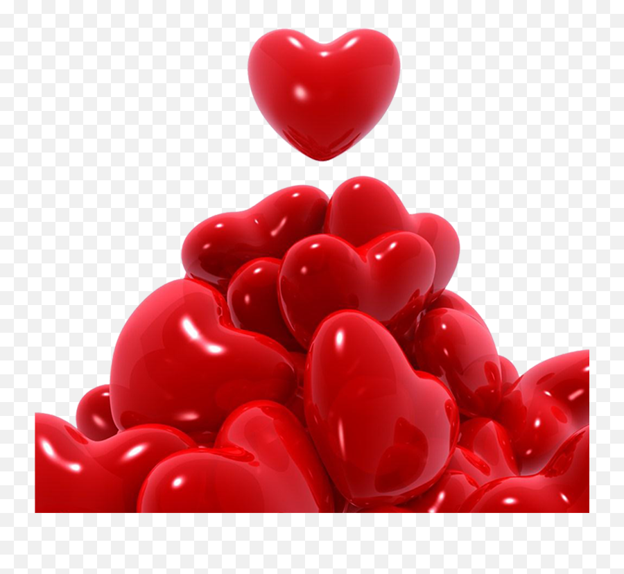 Dashing Heart Balloons Png - Transparent Background 3d Heart Png Emoji,Emoji Heart Balloons