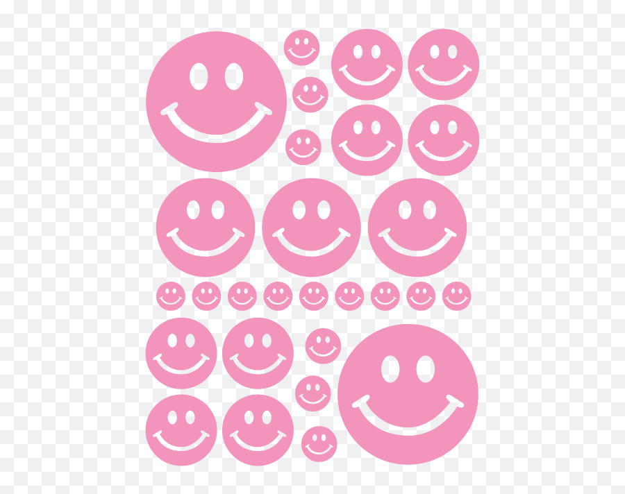 Smiley Face Wallpaper Aesthetic Wallpaper Pink Smiley - Smiley Face Stickers Purple Emoji,Happy Emoji Wallpaper