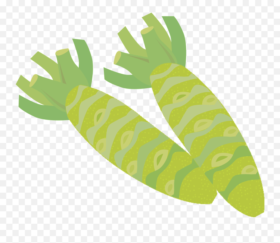 Wasabi Japanese Horseradish Clipart - Wasabi Clipart Emoji,Ginger Root Emoji