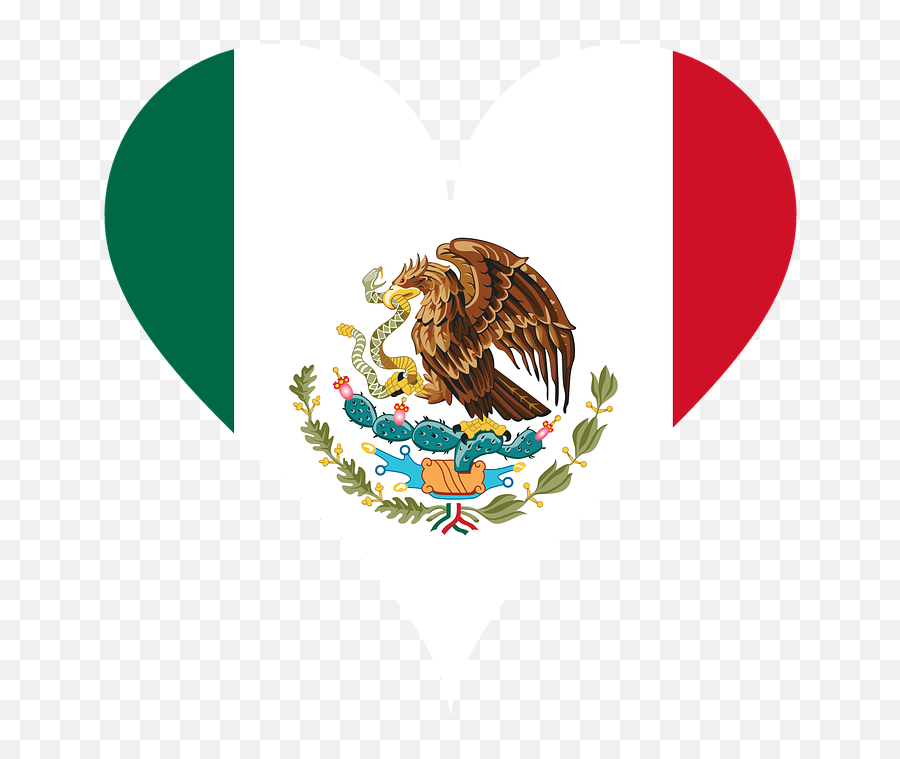 Free Photo Mexico Heart Coat Of Arms Love Flag Snake Adler - Canadian Flag In The Style Of Mexico Emoji,Corazon Emotion