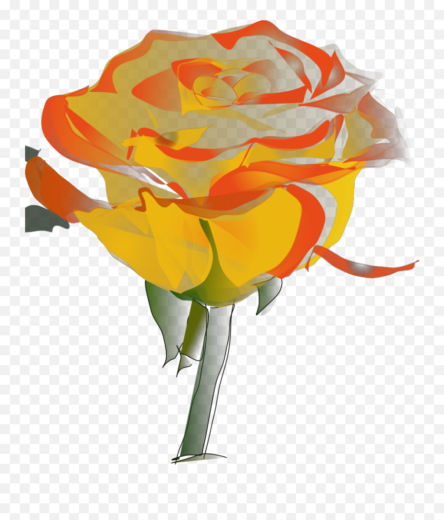 Yellow Rose Png Svg Clip Art For Web - Download Clip Art Graphics Of Yellow Roses Emoji,Rose Ball Emoji