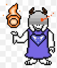 Pixel Art Gallery - Toby Fox Undertale Sprite Emoji,Sad Toriel Emoticon