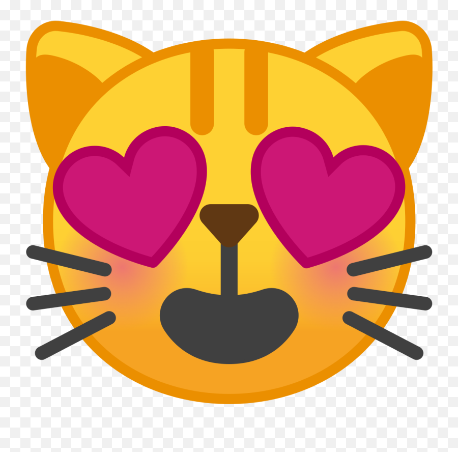 Crying Cat Emoji Transparent Cartoon - Emoji Cat With Heart Eyes,Cat Emojis