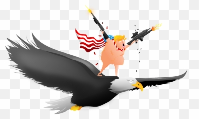 Falcon Clipart American Eagle Falcon - Transparent Donald Trump Emoji,Eagle Emoji