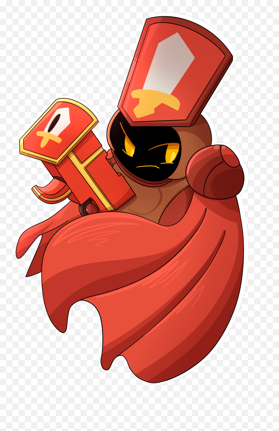 Enterthegungeon - Fictional Character Emoji,Cultist Emotion Gungeon