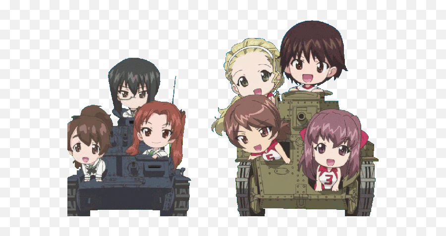 Clod Memes Best Collection Of Funny Pictures On Ifunny Chibi - Emojis Girls Und Panzer,Anime Chibi Emotion