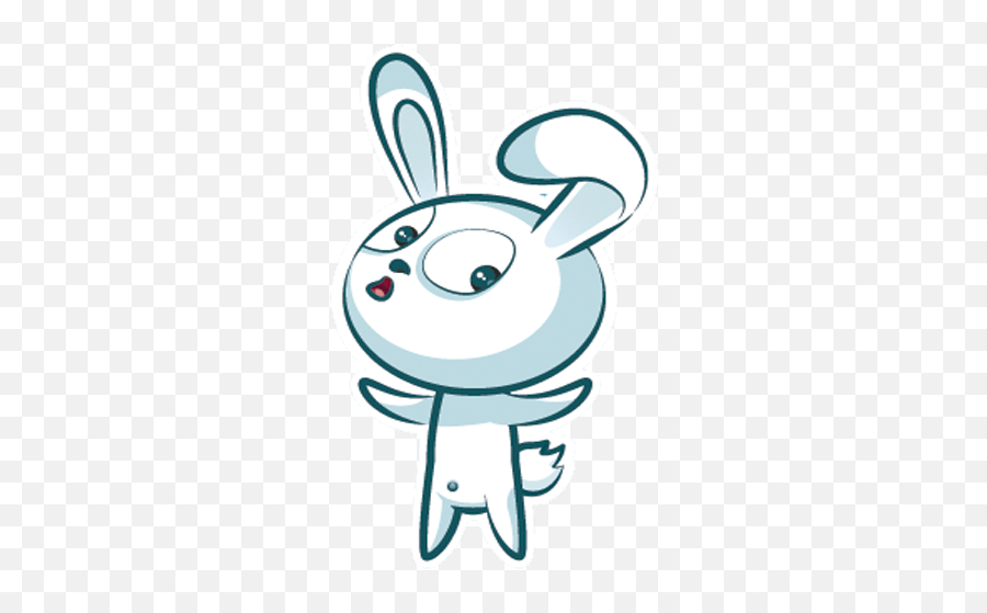Wasticker Apps Bunny Sticker Pack For Android - Download Dot Emoji,Crow Emoji